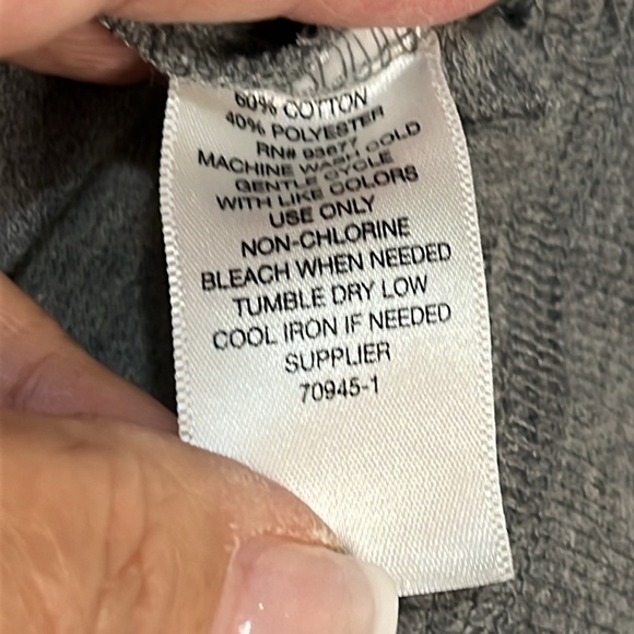 Xersion Womens‎ Pull Over Sweatshirt Top Relaxed Fit Activewear Size Small Grey - Picture 6 of 6